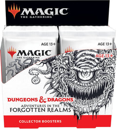 Magic: The Gathering TCG - Adventures in The Forgotten Realms Collector Booster Box - 12 Packs Card Game Wizards of the Coast
