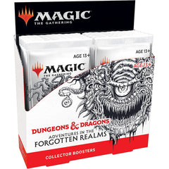 Magic: The Gathering TCG - Adventures in The Forgotten Realms Collector Booster Box - 12 Packs Card Game Wizards of the Coast