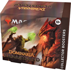 Magic: The Gathering MTG TCG - Dominaria Remastered Collector Booster Box - 12 Packs Card Game Wizards of the Coast