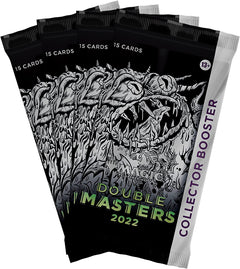 Magic: The Gathering TCG - Double Masters 2022 Collector Booster Box - 4 Packs Card Game Wizards of the Coast