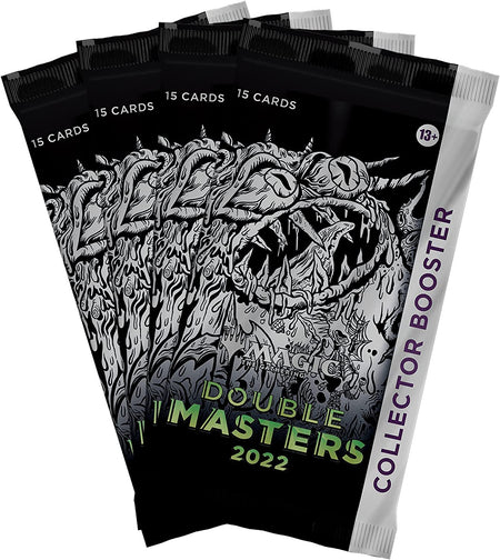Magic: The Gathering TCG - Double Masters 2022 Collector Booster Box - 4 Packs Card Game Wizards of the Coast