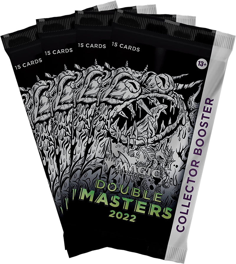 Magic: The Gathering TCG - Double Masters 2022 Collector Booster Box - 4 Packs Card Game Wizards of the Coast