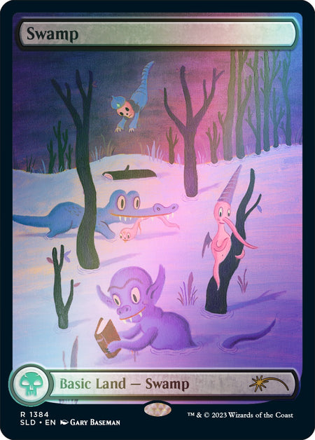 Magic: The Gathering TCG - Secret Lair Artist Series - Gary Baseman Foil Edition Card Game Wizards of the Coast