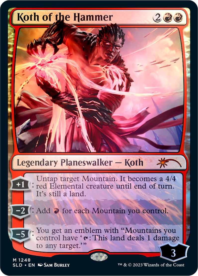 Magic: The Gathering TCG - Secret Lair Artist Series - Sam Burley - Foil Edition Card Game Wizards of the Coast