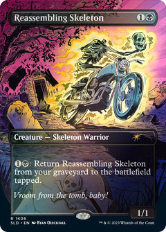 Magic: The Gathering TCG - Secret Lair - Bad to the Bones Foil Edition Card Game Wizards of the Coast