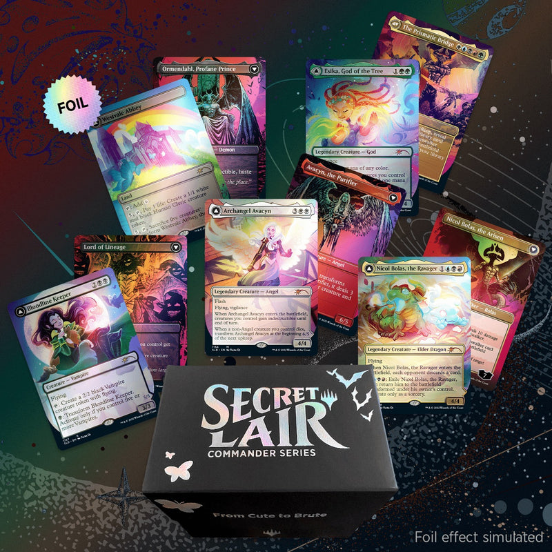 Magic: The Gathering TCG - Secret Lair Commander Deck - From Cute to Brute - Foil Edition Card Game Wizards of the Coast