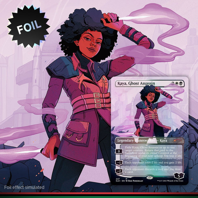 Magic: The Gathering TCG - Secret Lair Drop Series - Black Is Magic - Foil Edition Card Game Wizards of the Coast