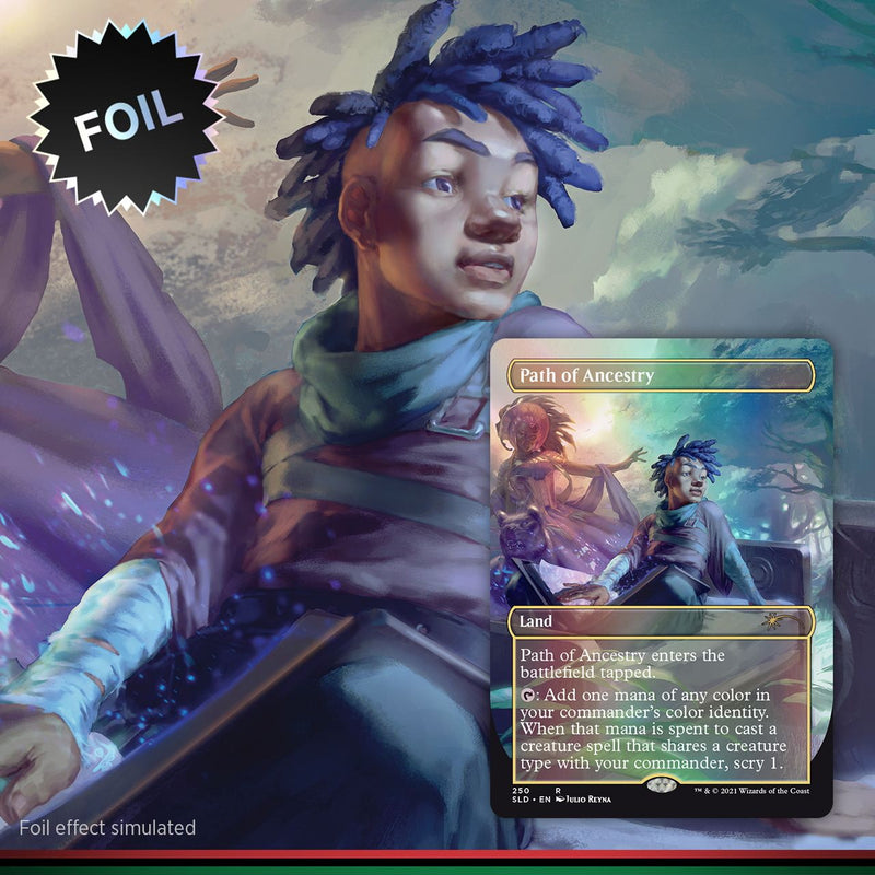 Magic: The Gathering TCG - Secret Lair Drop Series - Black Is Magic - Foil Edition Card Game Wizards of the Coast