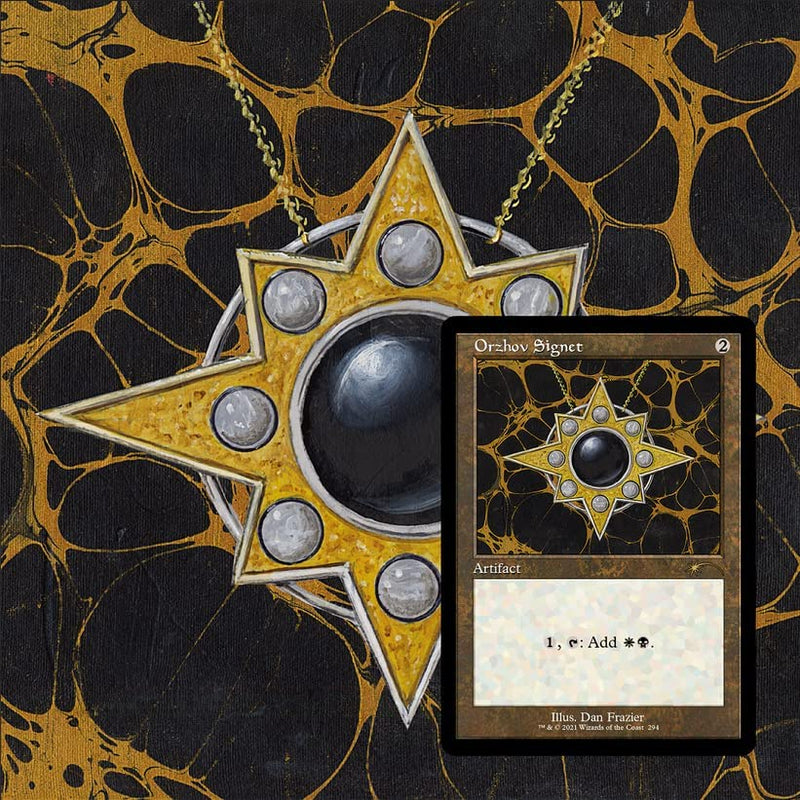 Magic: The Gathering TCG - Secret Lair Drop Series - Dan Frazier is Back: The Enemy Signets Card Game Wizards of the Coast