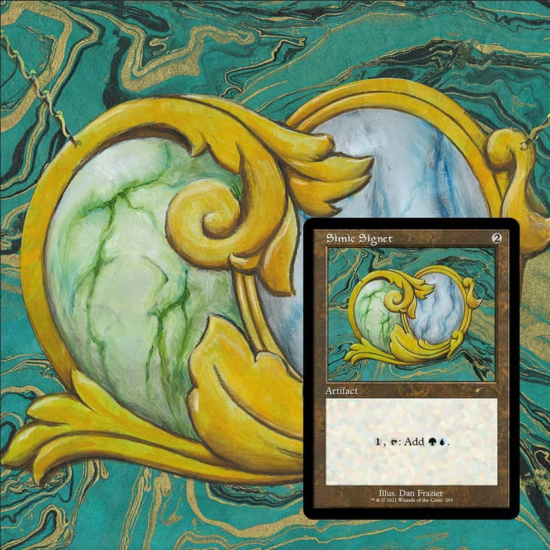 Magic: The Gathering TCG - Secret Lair Drop Series - Dan Frazier is Back: The Enemy Signets Card Game Wizards of the Coast