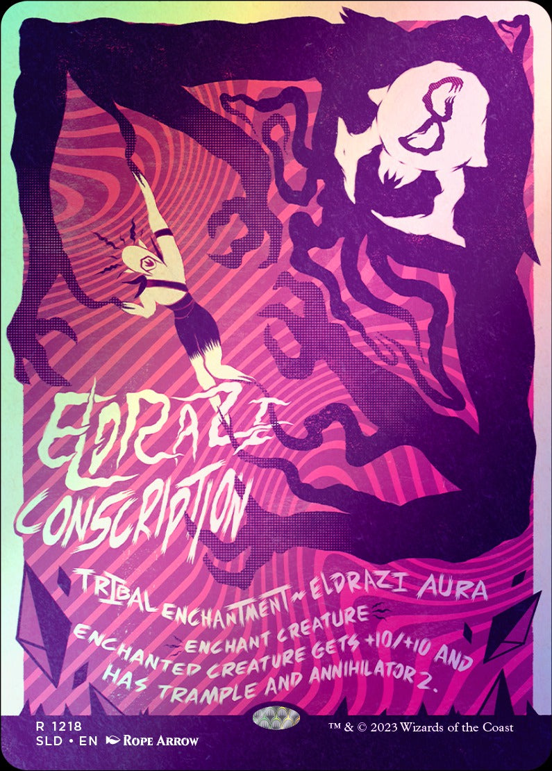 Magic: The Gathering TCG - Secret Lair Drop Series - Draw Your Hand - Foil Edition Card Game Wizards of the Coast