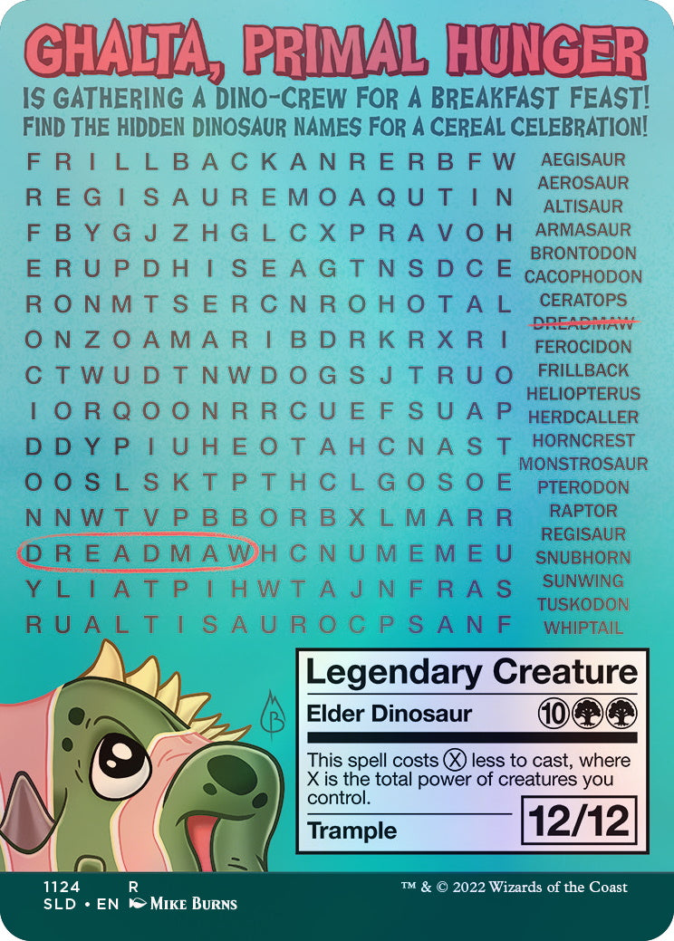 Magic: The Gathering TCG - Secret Lair Drop Series - Just Add Milk - Foil Edition Card Game Wizards of the Coast