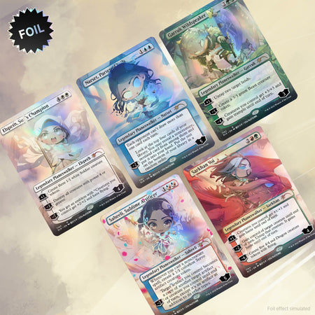 Magic: The Gathering TCG - Secret Lair Drop Series - Li'l'er Walkers - Foil Edition Card Game Wizards of the Coast