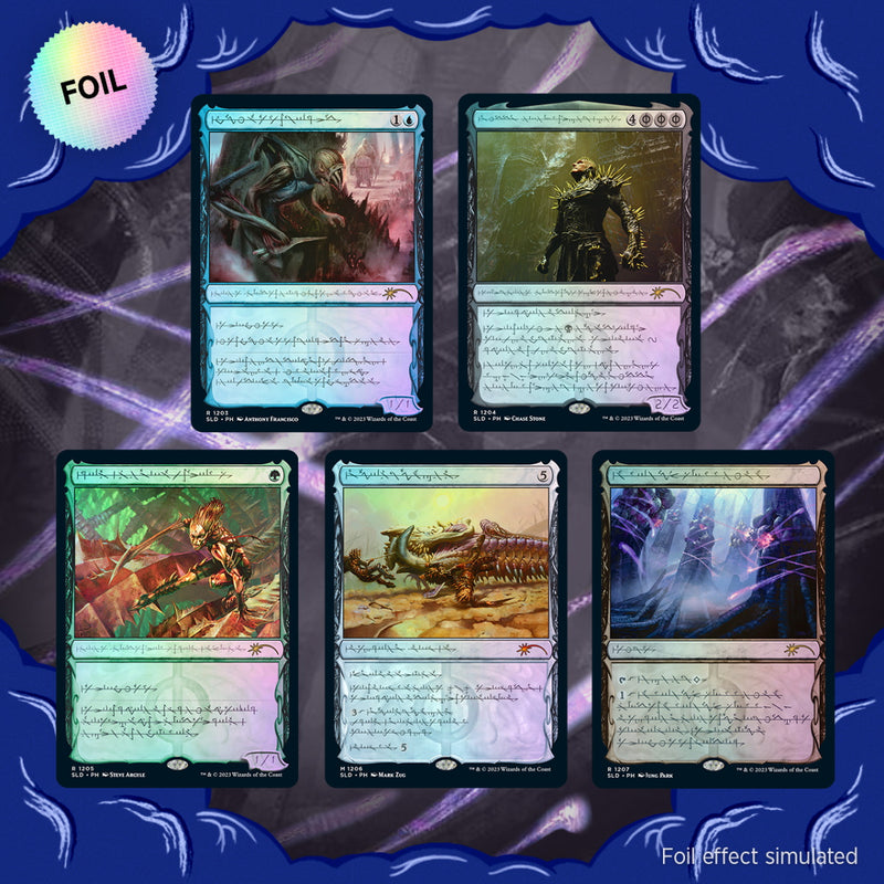 Magic: The Gathering TCG - Secret Lair Drop Series - Phyrexian Faves - Foil Edition Card Game Wizards of the Coast