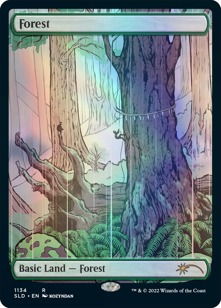 Magic: The Gathering TCG - Secret Lair Drop Series - Special Guest: Kozyndan: The Lands - Foil Edition Card Game Wizards of the Coast