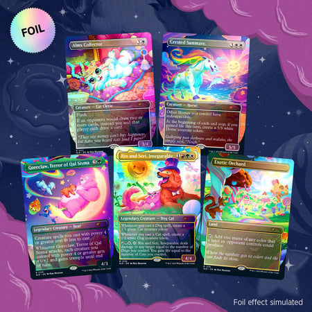 Magic: The Gathering TCG - Secret Lair Drop Series - The '90s Binder Experience - Foil Edition Card Game Wizards of the Coast