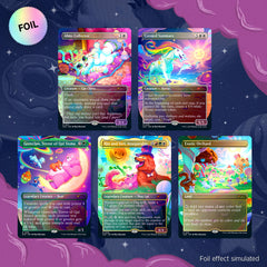 Magic: The Gathering TCG - Secret Lair Drop Series - The '90s Binder Experience - Foil Edition Card Game Wizards of the Coast