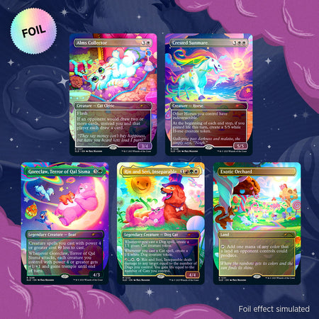 Magic: The Gathering TCG - Secret Lair Drop Series - The '90s Binder Experience - Foil Edition Card Game Wizards of the Coast