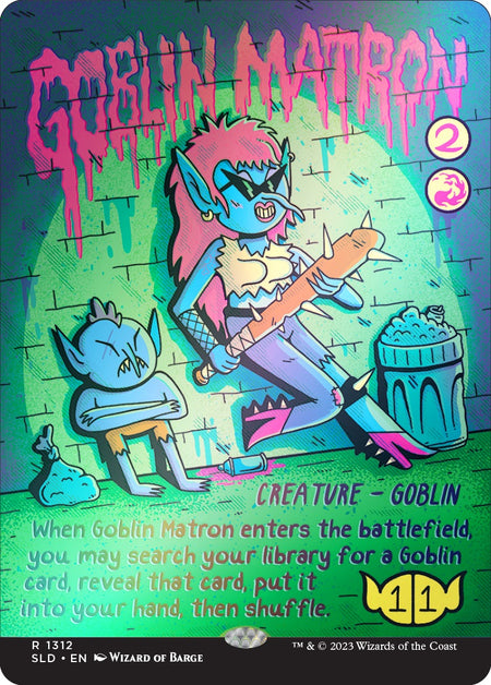Magic: The Gathering TCG - Secret Lair - Goblin & Squabblin' Foil Edition Card Game Wizards of the Coast