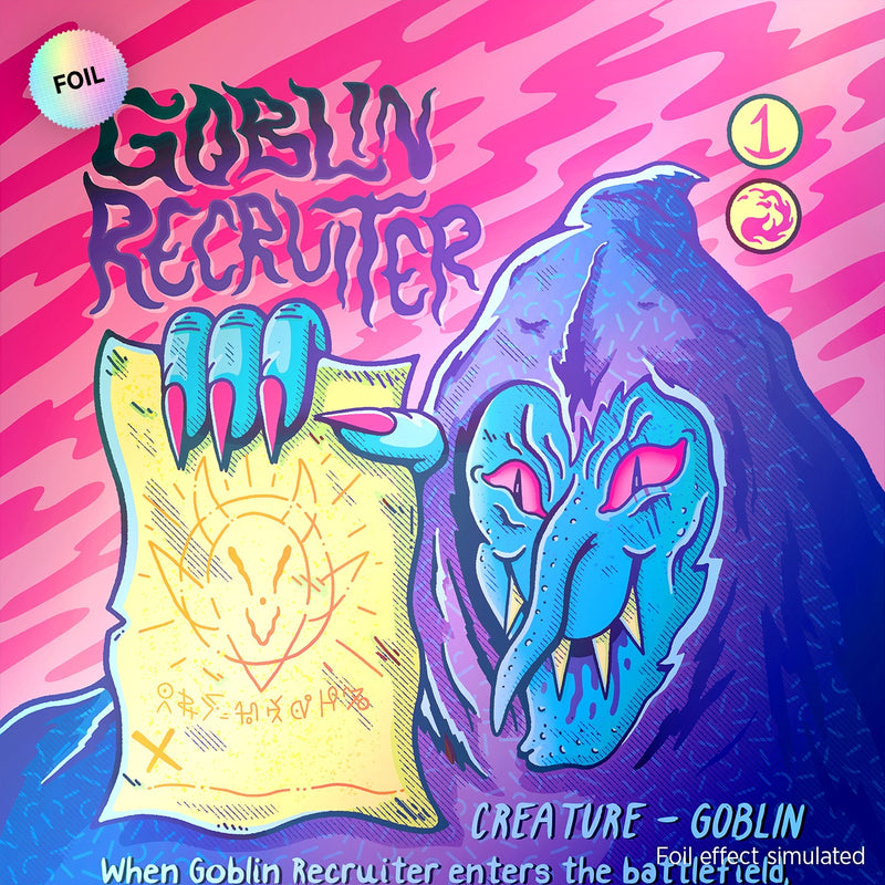 Magic: The Gathering TCG - Secret Lair - Goblin & Squabblin' Foil Edition Card Game Wizards of the Coast