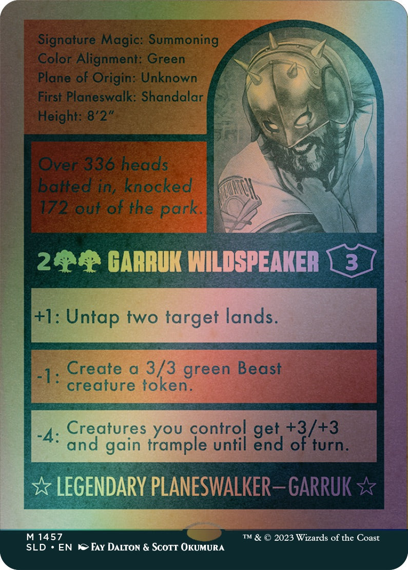 Magic: The Gathering TCG - Secret Lair - The Baseballing Foil Edition Card Game Wizards of the Coast