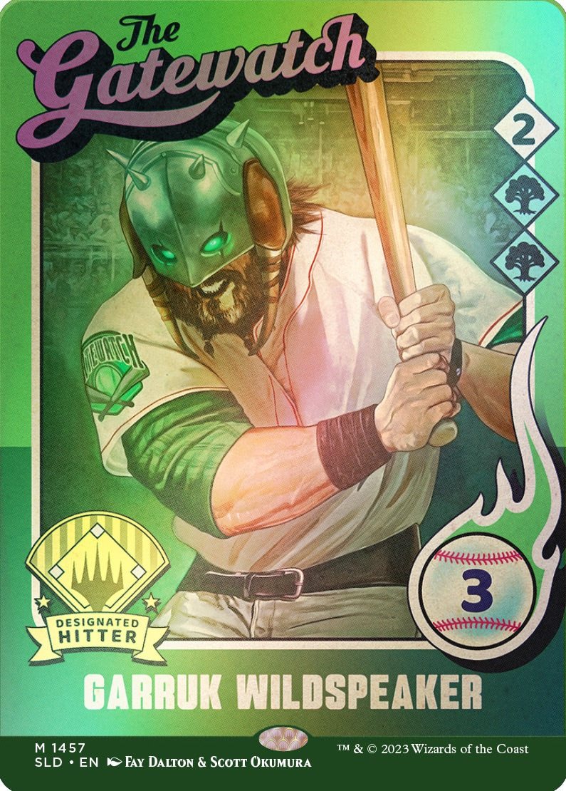 Magic: The Gathering TCG - Secret Lair - The Baseballing Foil Edition Card Game Wizards of the Coast