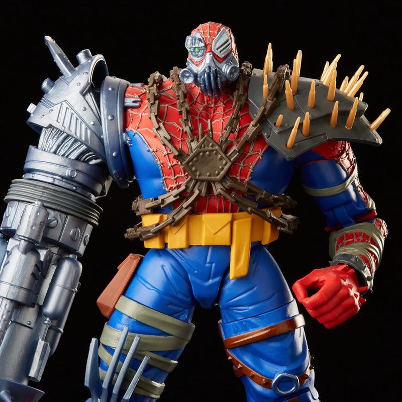 Marvel Legends Series: Across the Spider-Verse Cyborg Spider-Woman Toys & Games Hasbro