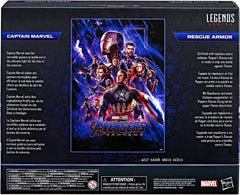 Marvel Avengers Endgame: Legends Series - The Infinity Saga: Captain Marvel Rescue Armor Action Figure Toys & Games Hasbro