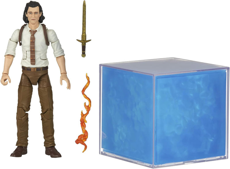 Marvel Legends Series: Tesseract Electronic Role Play Accessory and Loki Action Figure Toys & Games Hasbro