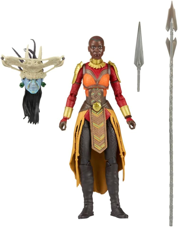 Marvel Legends Series: Black Panther Wakanda Forever - Okoye 6-Inch Action Figure Toys & Games Hasbro