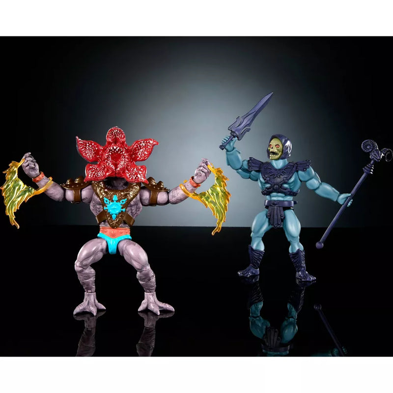 Masters of the Universe Origins X Stranger Things: Skeletor & Demogorgon Multipack Action Figure Toys & Games Mattel
