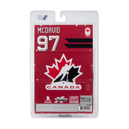 McFarlane SportsPicks NHL:Connor McDavid (Hockey Canada) Olympics - 7" Figure Toys & Games McFarlane Toys
