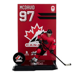 McFarlane SportsPicks NHL:Connor McDavid (Hockey Canada) Olympics - 7" Figure Toys & Games McFarlane Toys