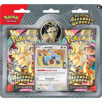 Pokemon TCG: Mega Evolution - Ascended Heroes 2-Pack Blister (Larry’s Komala) Card Game Pokemon
