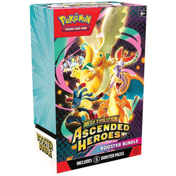 Pokemon TCG: Mega Evolution - Ascended Heroes Booster Bundle Card Game Pokemon