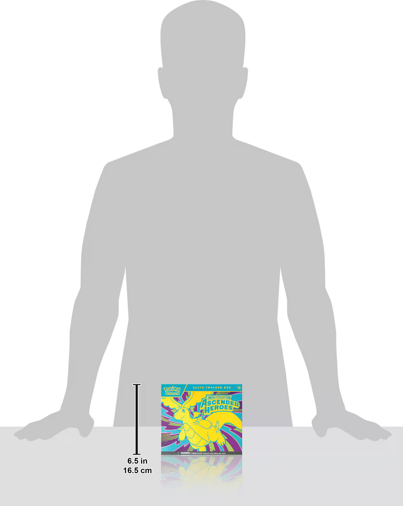 Pokemon TCG: Mega Evolution - Ascended Heroes Elite Trainer Box (Mega Dragonite ex) Card Game Pokemon