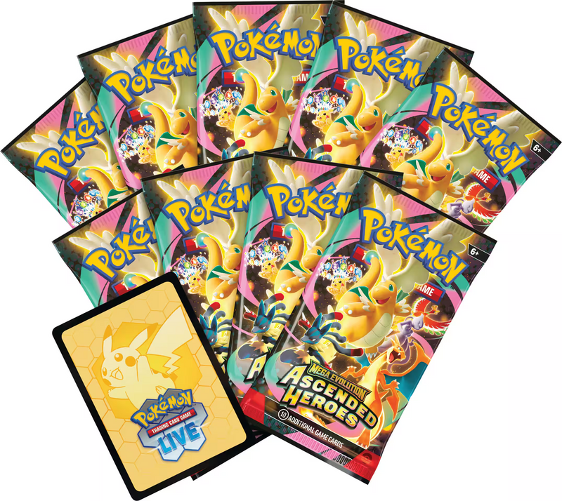 Pokemon TCG: Mega Evolution - Ascended Heroes Elite Trainer Box (Mega Dragonite ex) Card Game Pokemon