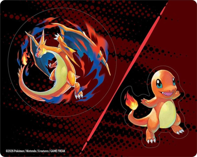 Pokemon TCG: Mega Evolution - Ascended Heroes Tech Sticker Collection (Mega Charizard Y/Charmander) Card Game Pokemon