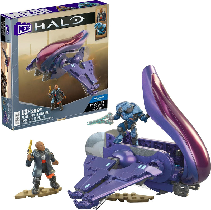MEGA Halo: Renegade Banshee Aircraft - 205 Pieces Toys & Games MEGA