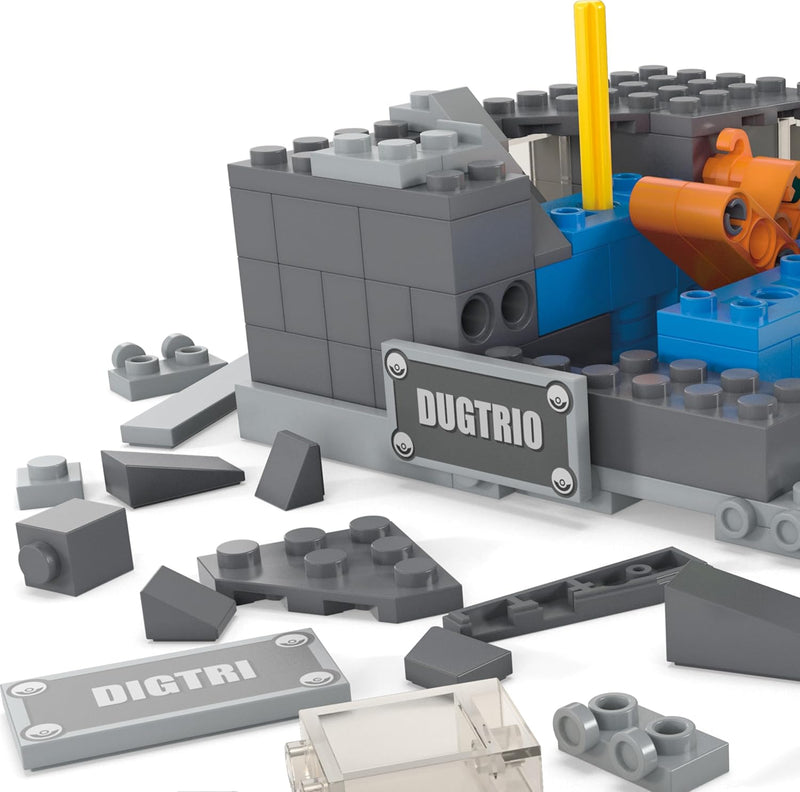 MEGA Pokemon: Mini Motion Dugtrio - 350 Piece Building Set Toys & Games MEGA