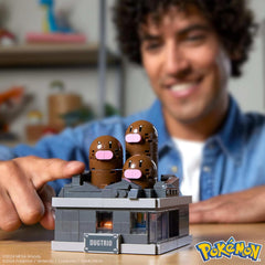 MEGA Pokemon: Mini Motion Dugtrio - 350 Piece Building Set Toys & Games MEGA