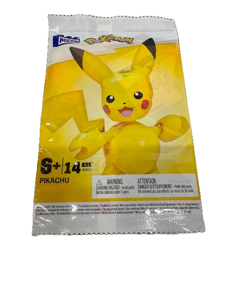 MEGA Pokemon: Pikachu - 14 Piece Building Set Toys & Games MEGA