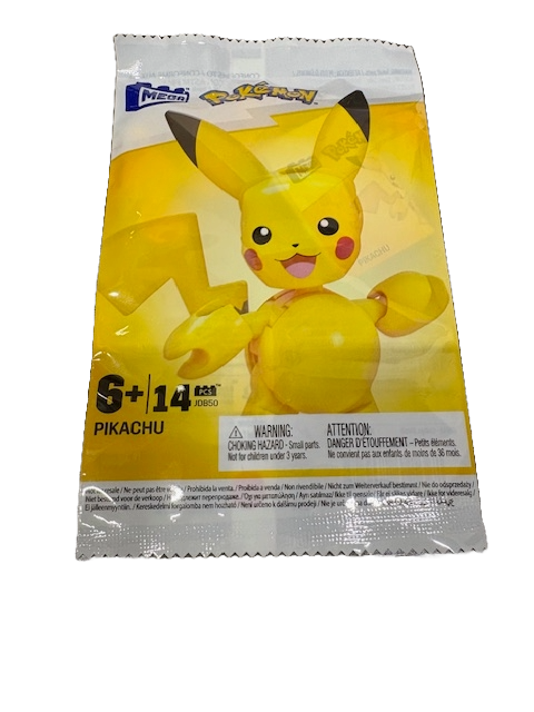 MEGA Pokemon: Pikachu - 14 Piece Building Set Toys & Games MEGA