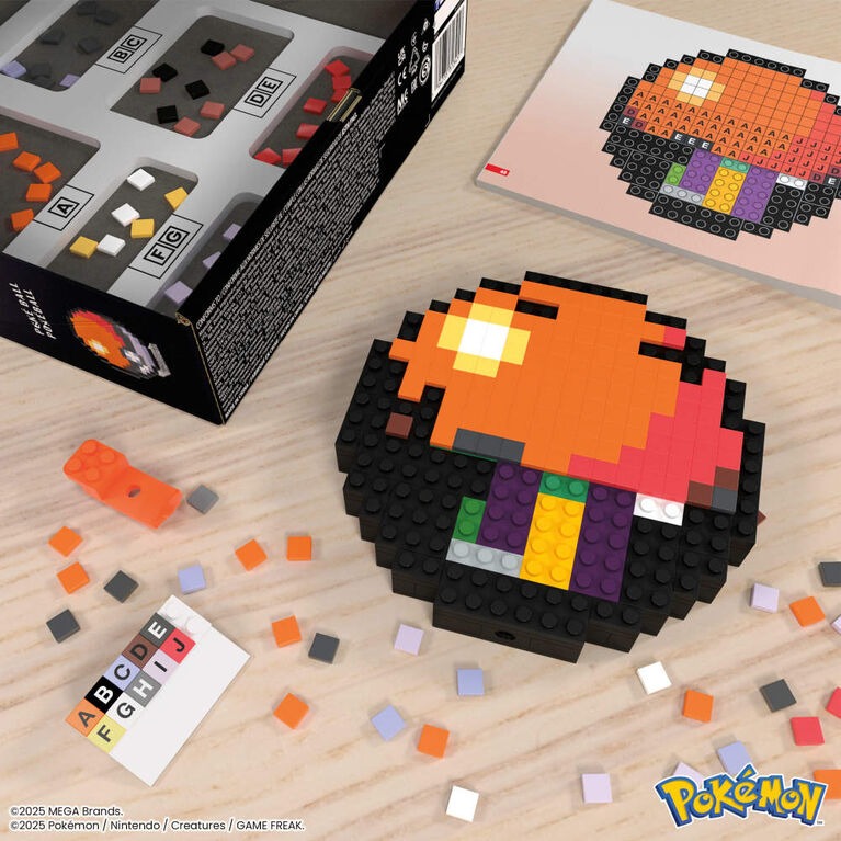 MEGA Pokemon: Poke Ball - 384 Piece Building Set Toys & Games MEGA
