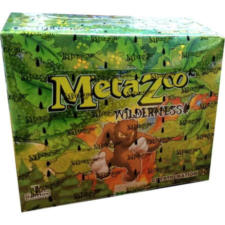 MetaZoo: Cryptid Nation TCG - Wilderness 1st Edition Booster Box - 36 Packs Card Game MetaZoo
