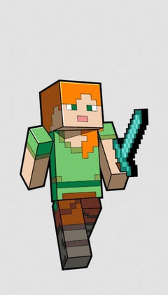 Minecraft FiGPiN: Alex #1324 – Official Exclusive Limited to 750 Pieces! Enamel Pin FiGPiN
