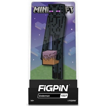 Minecraft FiGPiN: Enderman #1327 – FiGPiN Official Exclusive Limited to 750 Pieces Enamel Pin FiGPiN