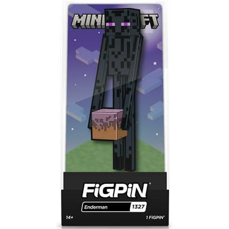 Minecraft FiGPiN: Enderman #1327 – FiGPiN Official Exclusive Limited to 750 Pieces Enamel Pin FiGPiN