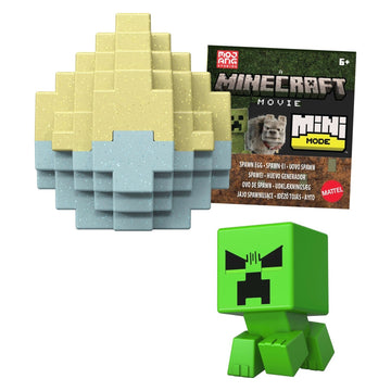 Minecraft Movie: Mini Mode Spawn Eggs - Creeper Toys & Games Mattel