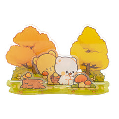 Milk Mocha Bear: Forest Forage Acrylic Standee Standee Milk Mocha Bear